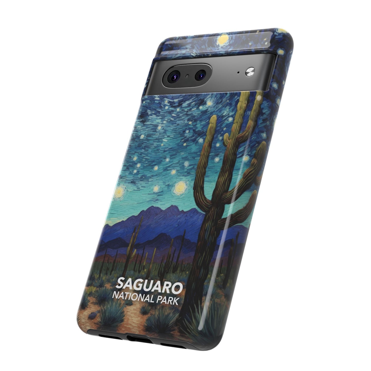 Saguaro National Park Phone Case - Starry Night