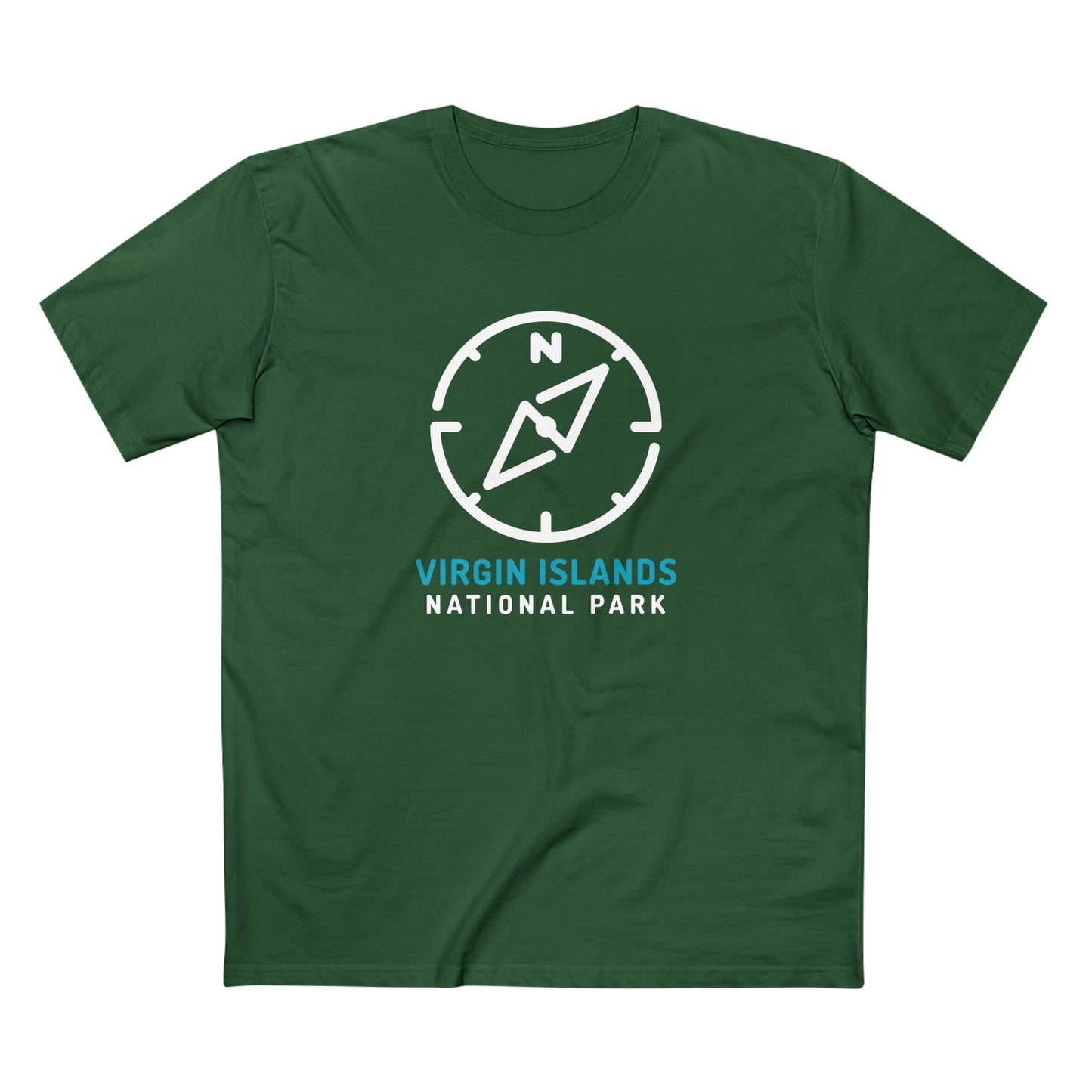 Virgin Islands National Park T-Shirt Compass Design