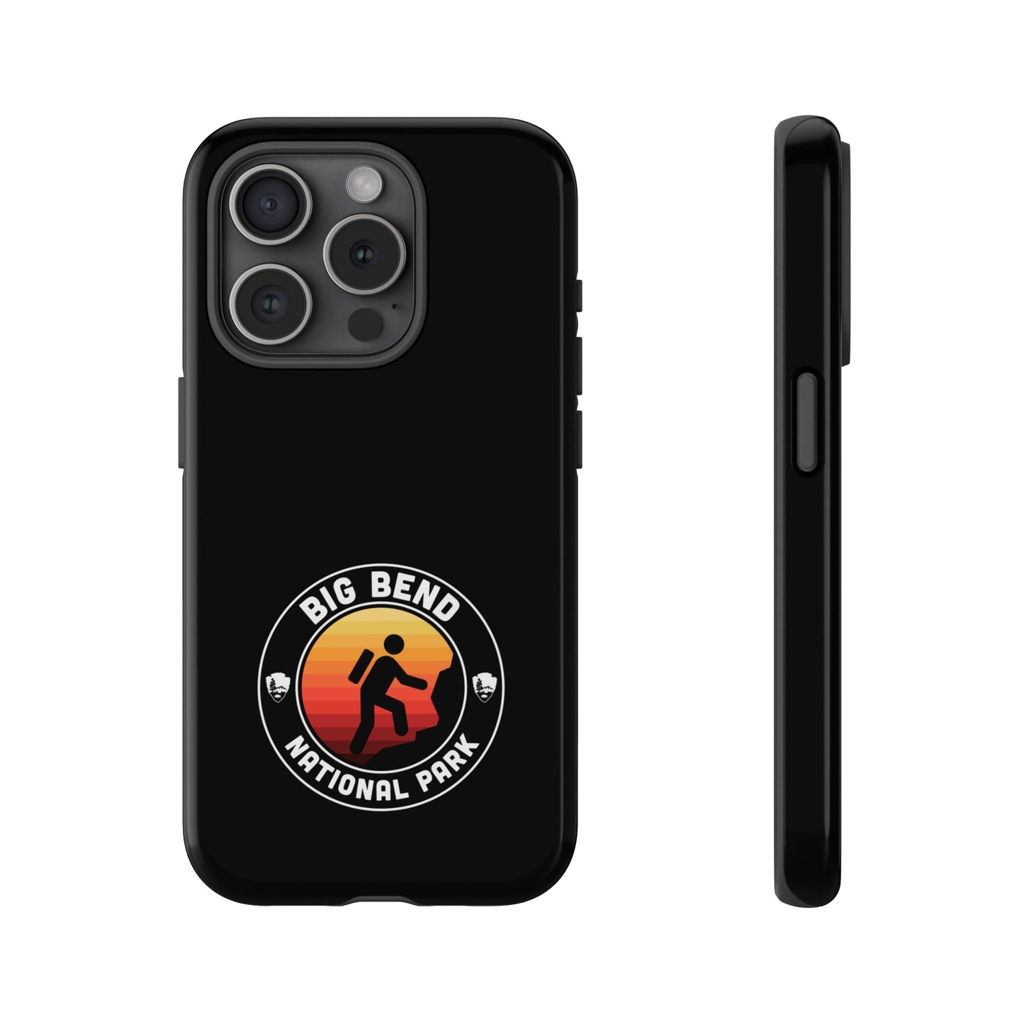 Big Bend National Park Phone Case - Round Emblem Design