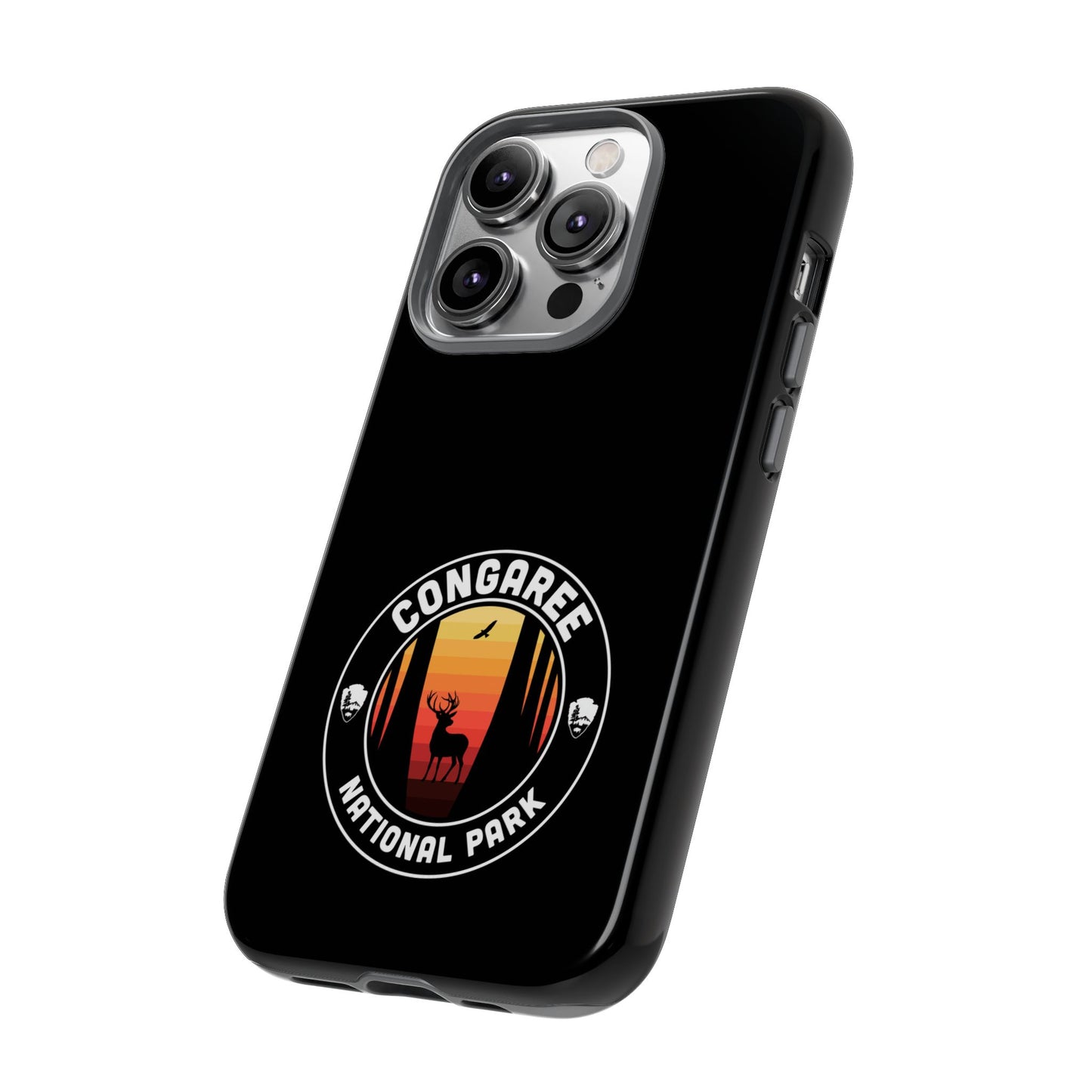 Congaree National Park Phone Case - Round Emblem Design