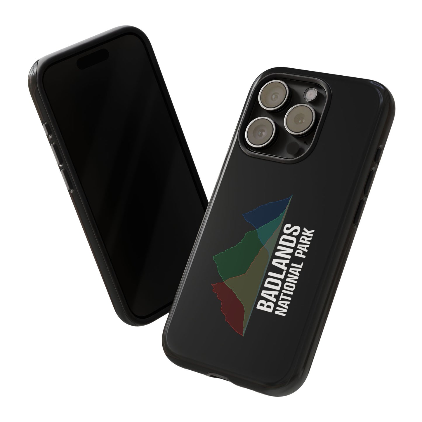 Badlands National Park Phone Case - Histogram Design