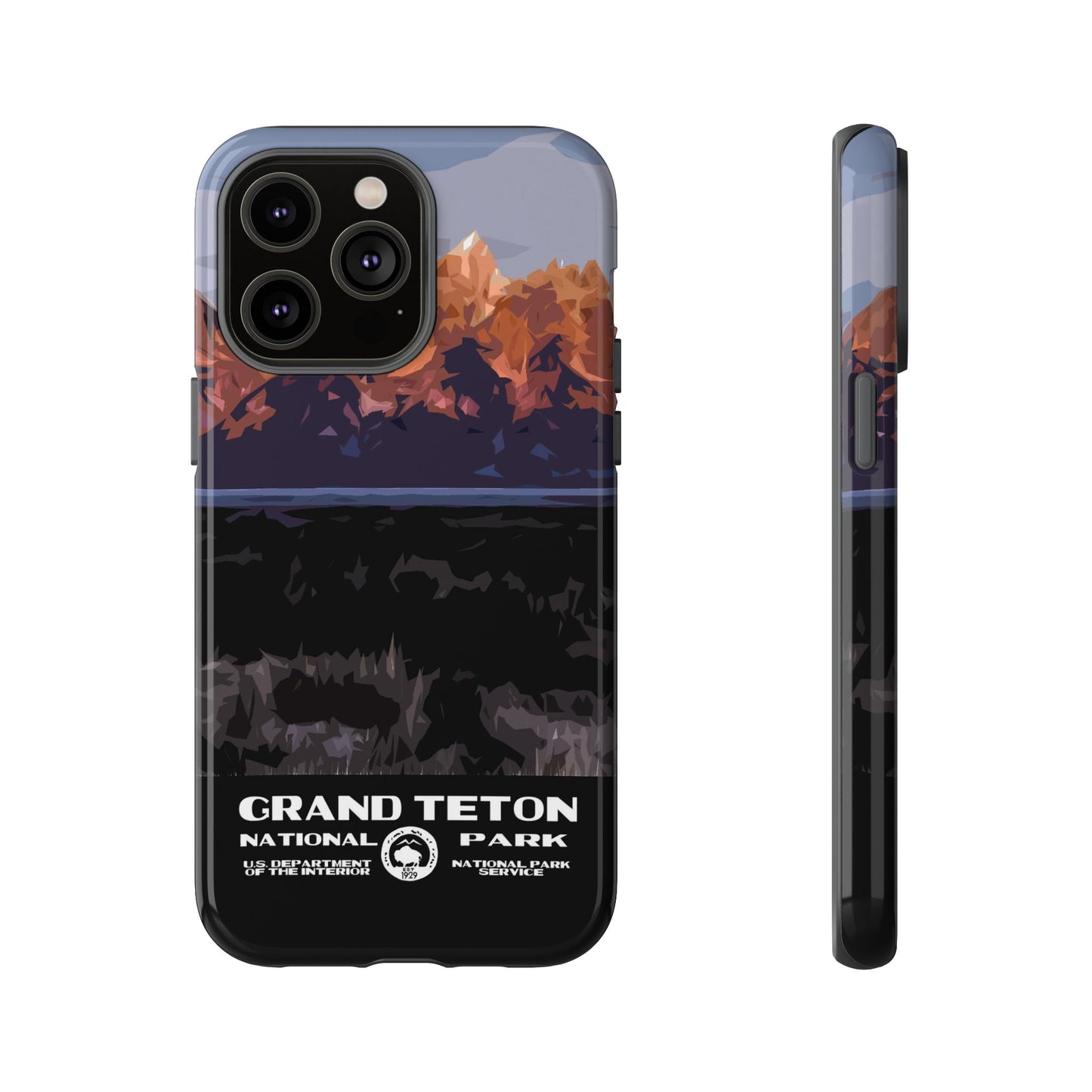 Grand Teton National Park Phone Case - WPA Style