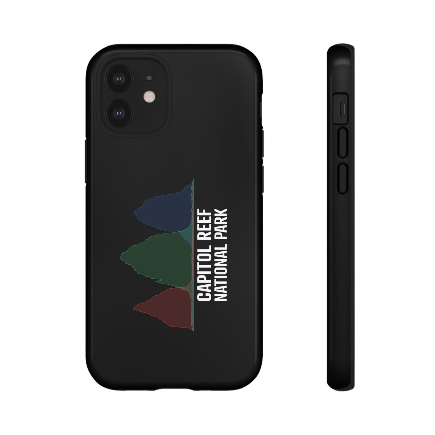 Capitol Reef National Park Phone Case - Histogram Design