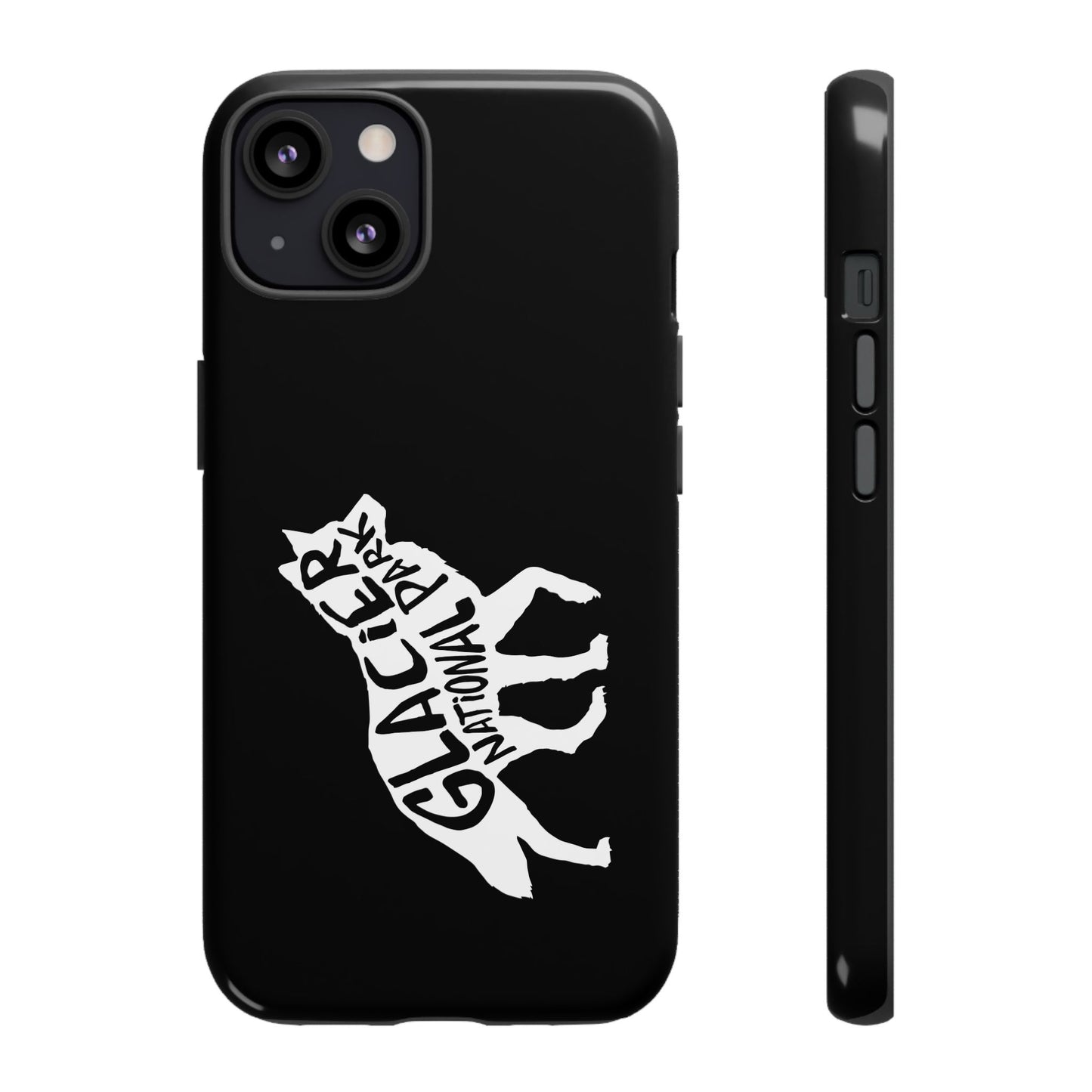 Glacier National Park Phone Case - Wolf Design