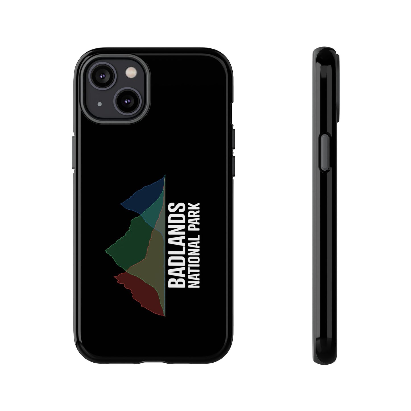 Badlands National Park Phone Case - Histogram Design