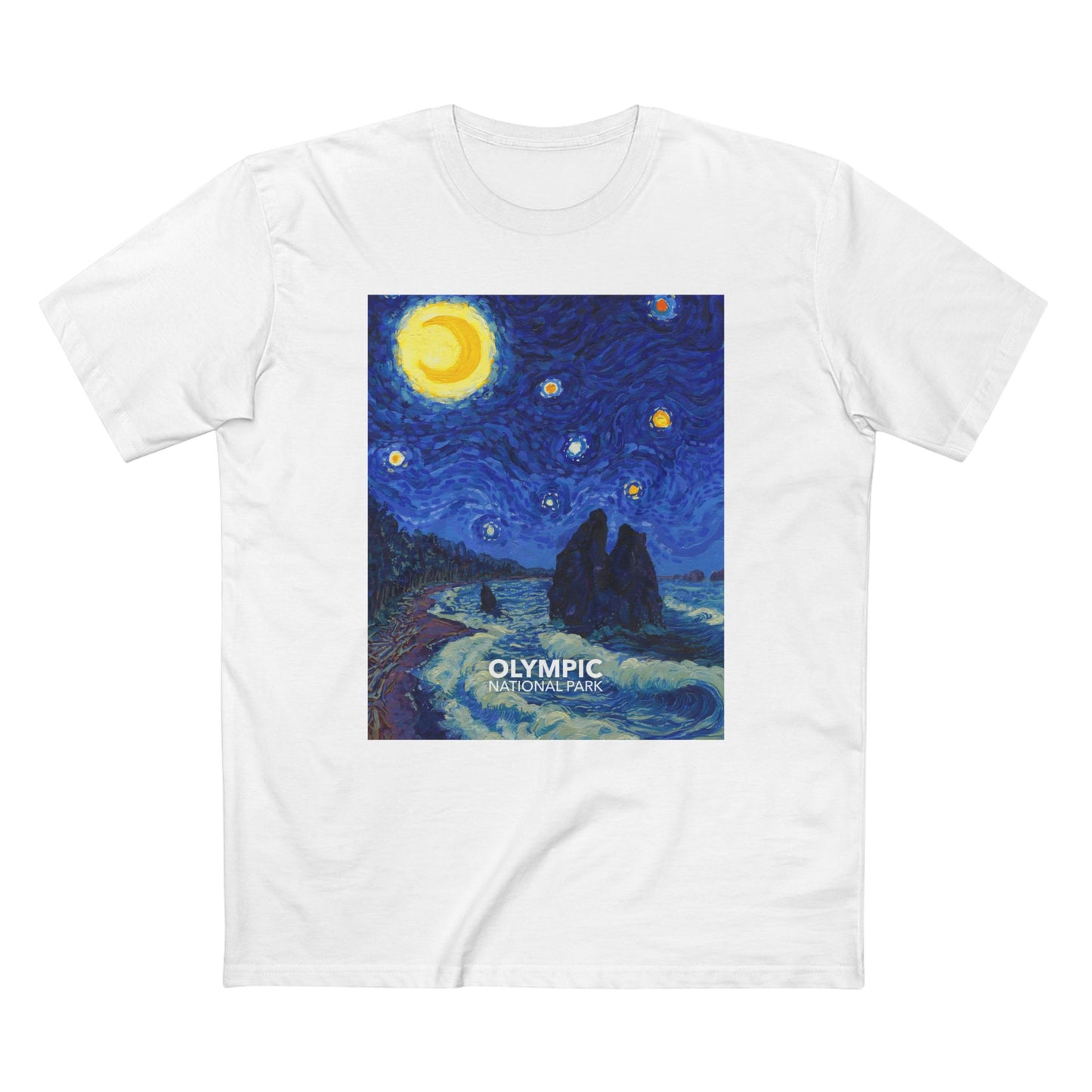 Olympic National Park T-Shirt - The Starry Night