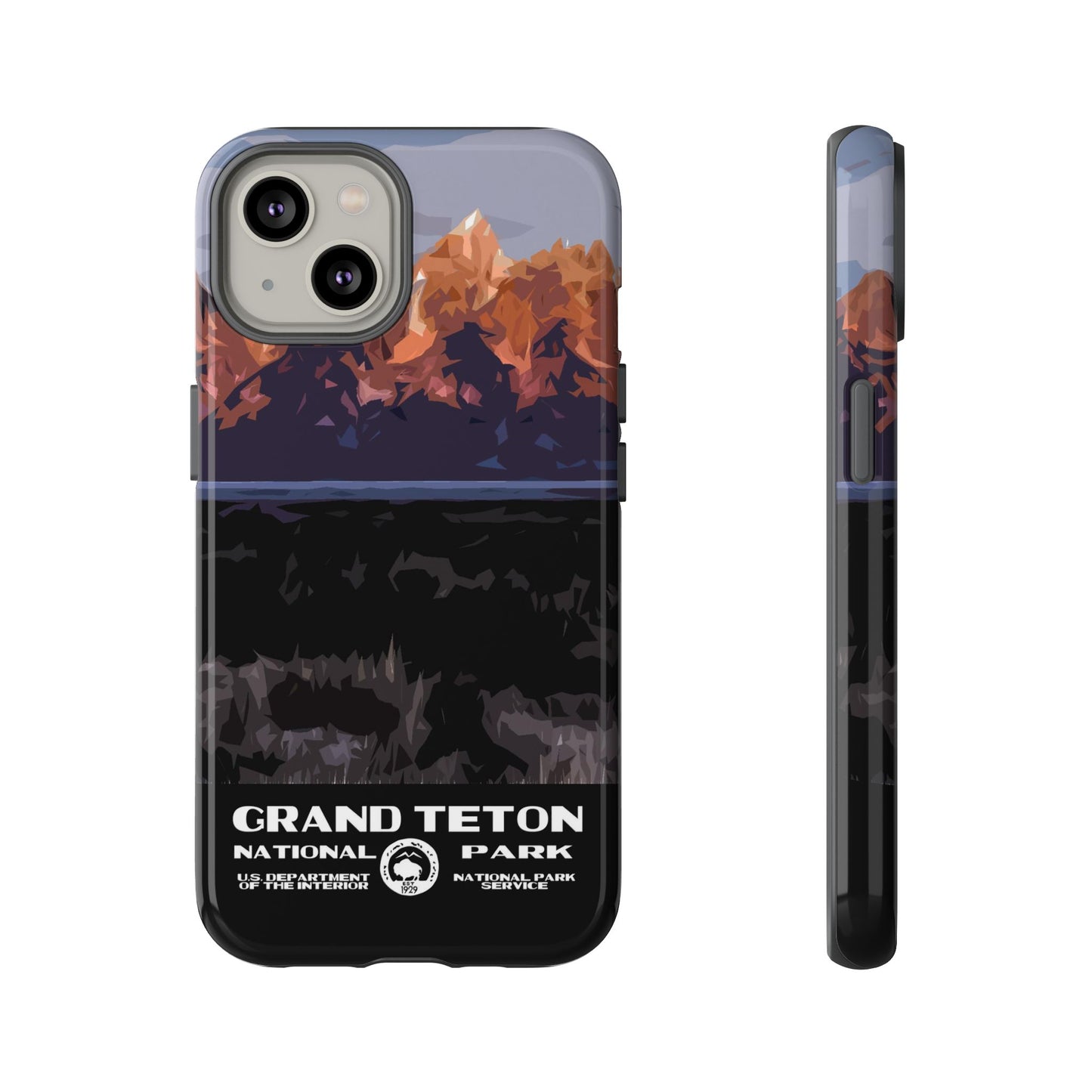 Grand Teton National Park Phone Case - WPA Style