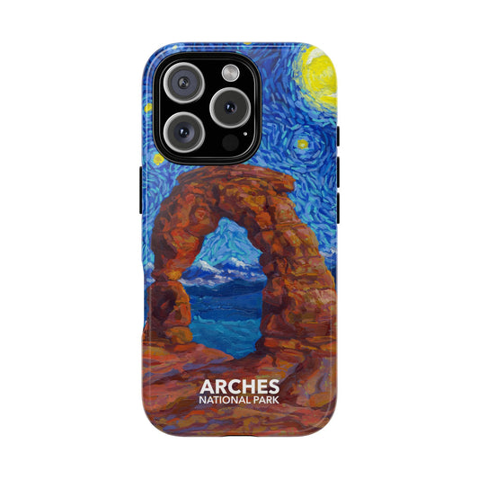 Arches National Park Phone Case - Starry Night