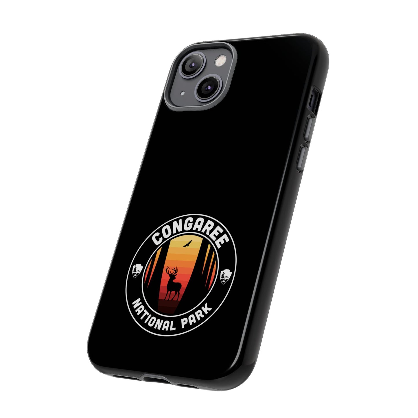 Congaree National Park Phone Case - Round Emblem Design