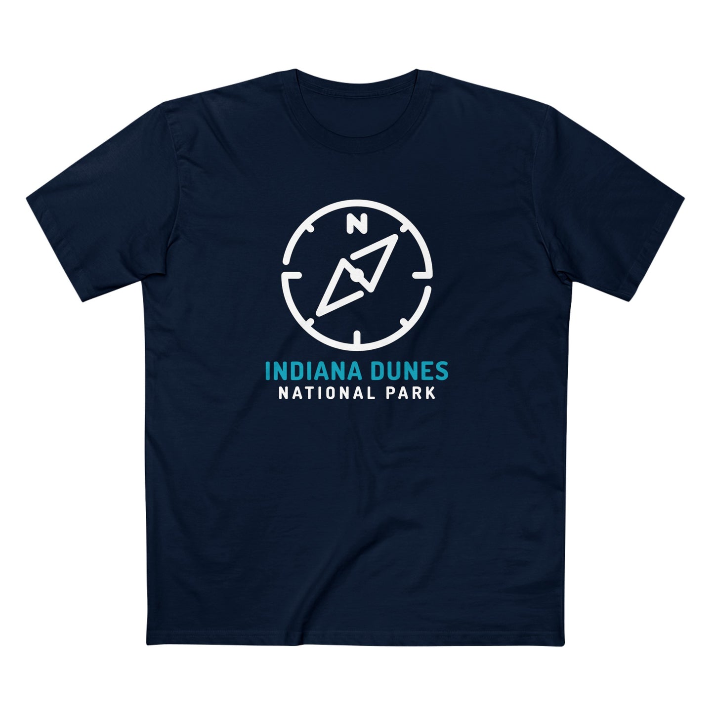 Indiana Dunes National Park T-Shirt Compass Design