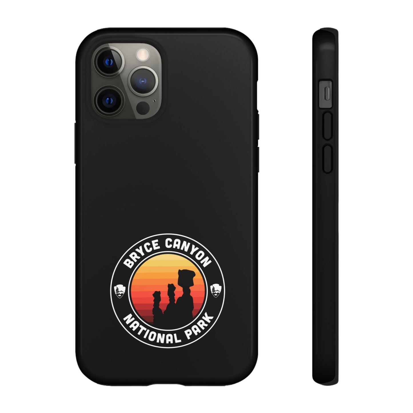 Bryce Canyon National Park Phone Case - Round Emblem Design