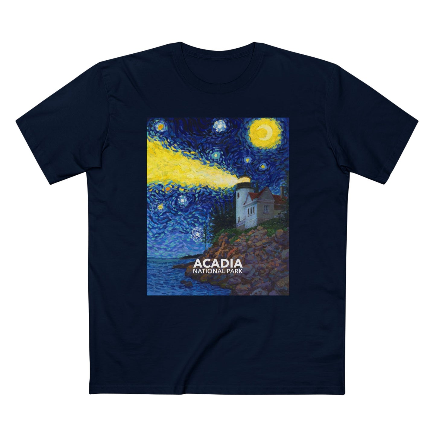 Acadia National Park T-Shirt - Starry Night