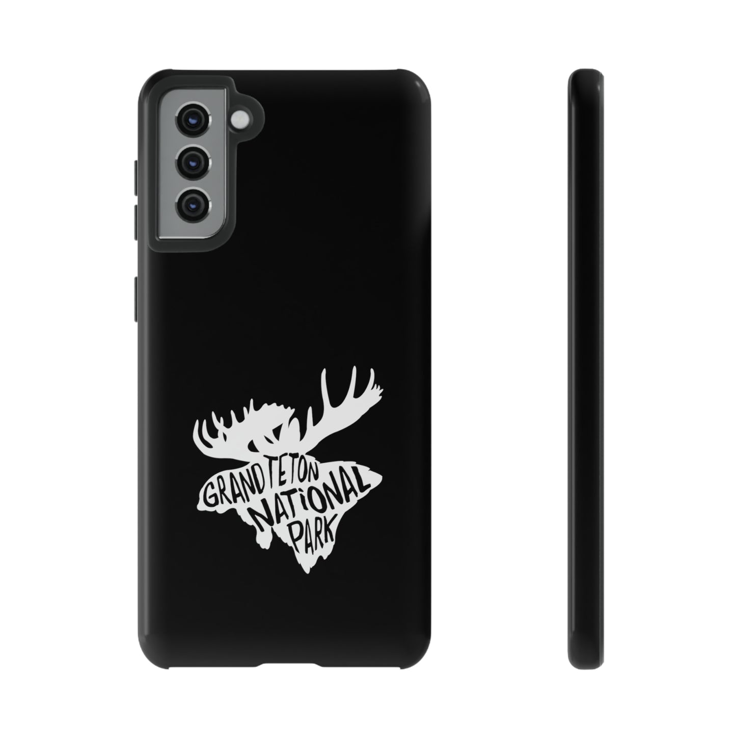 Grand Teton National Park Phone Case - Moose Design