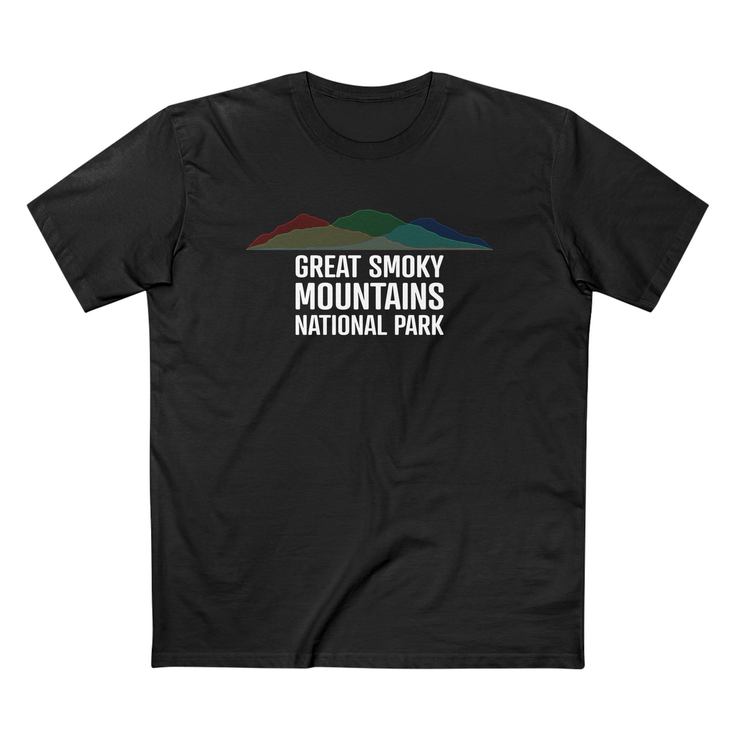 Great Smoky Mountains National Park T-Shirt - Histogram Design