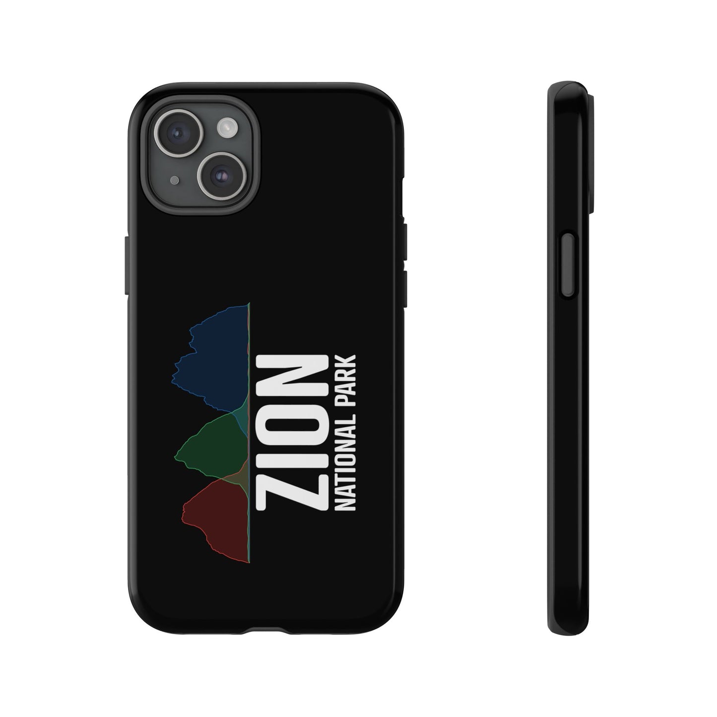 Zion National Park Phone Case - Histogram Design