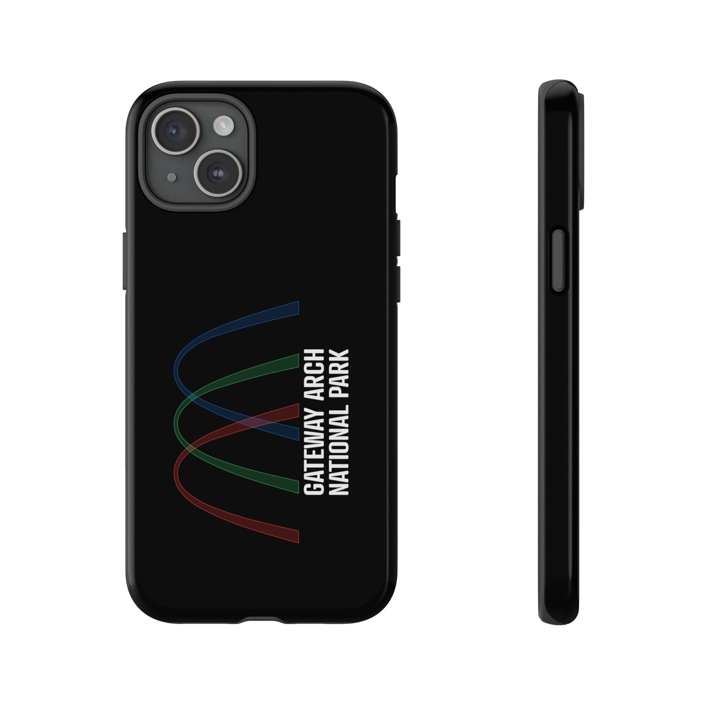 Gateway Arch National Park Phone Case - Histogram Design