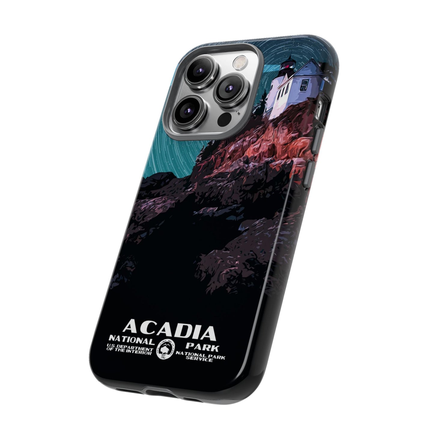 Acadia National Park Phone Case - WPA Style