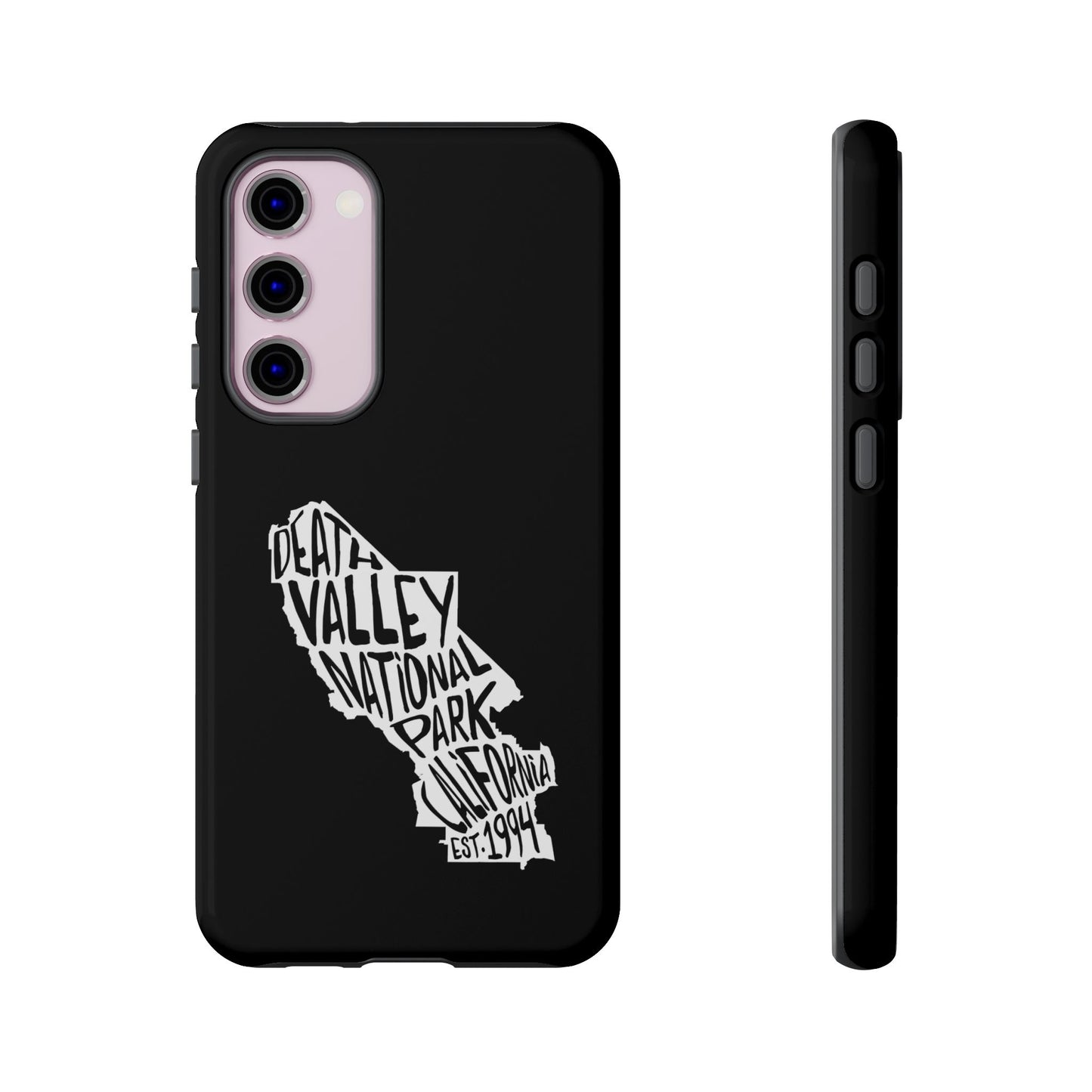 Death Valley National Park Phone Case - Map Design