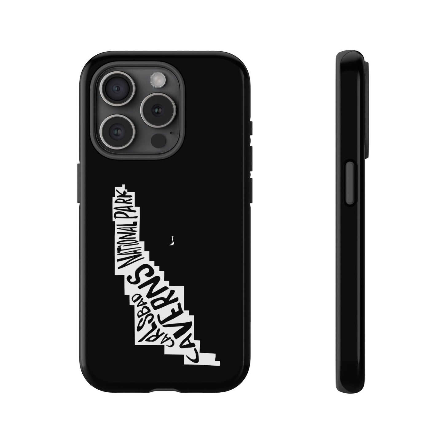 Carlsbad Caverns National Park Phone Case - Map Design