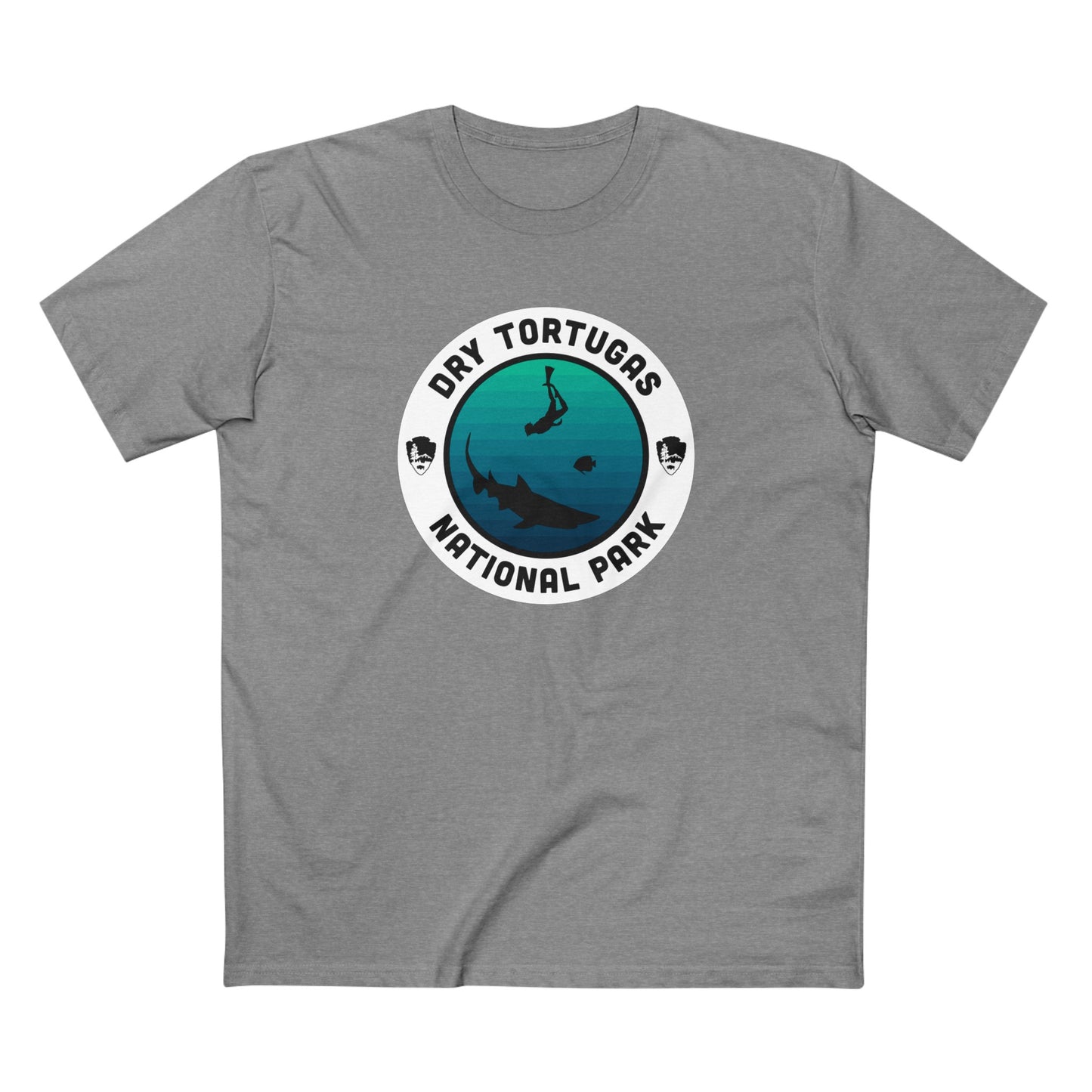 Dry Tortugas National Park T-Shirt - Round Badge Design