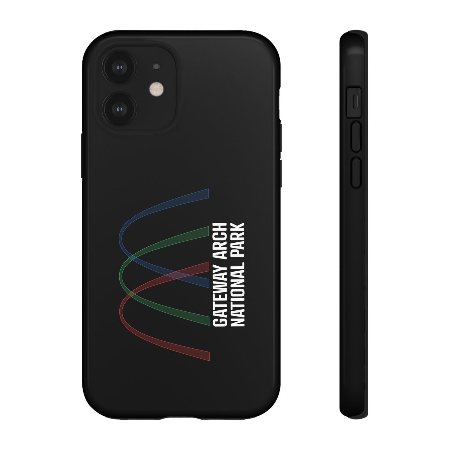 Gateway Arch National Park Phone Case - Histogram Design