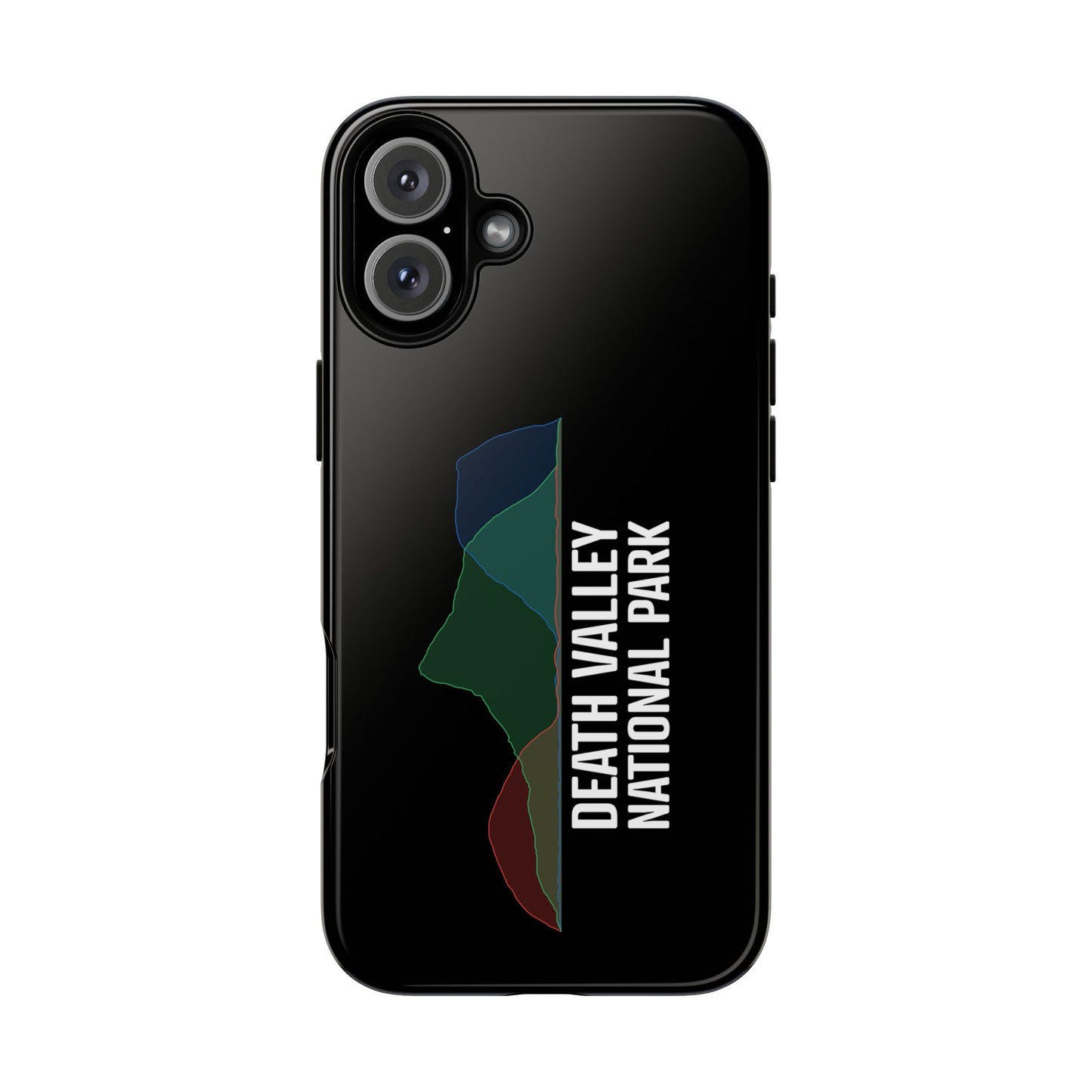 Death Valley National Park Phone Case - Histogram Design