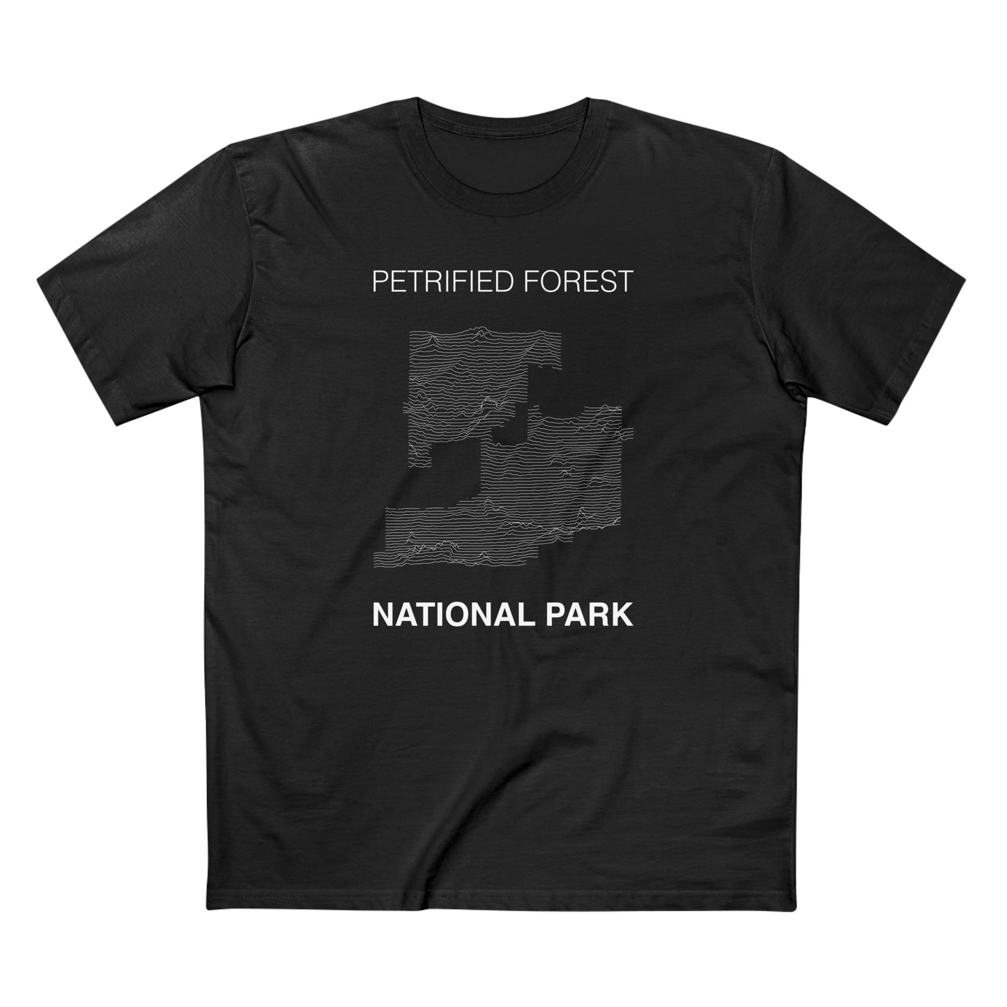 Petrified Forest National Park T-Shirt Lines