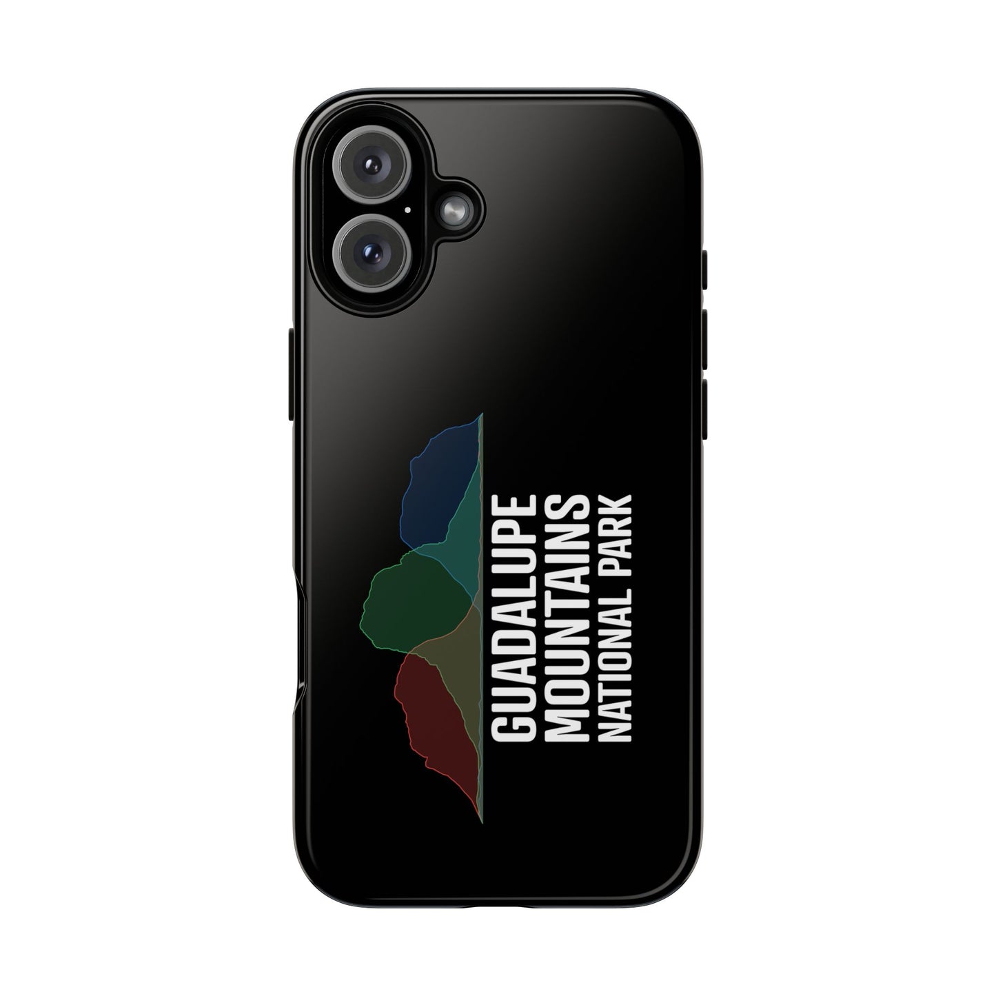 Guadalupe Mountains National Park Phone Case - Histogram Design