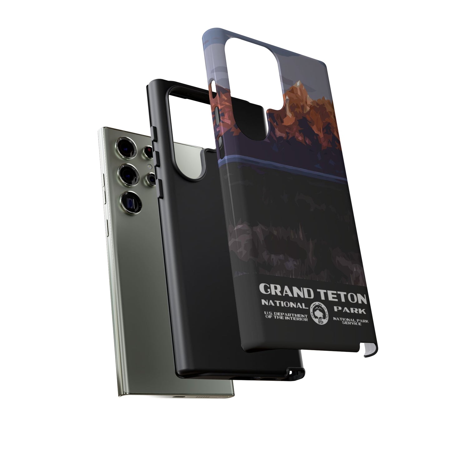 Grand Teton National Park Phone Case - WPA Style