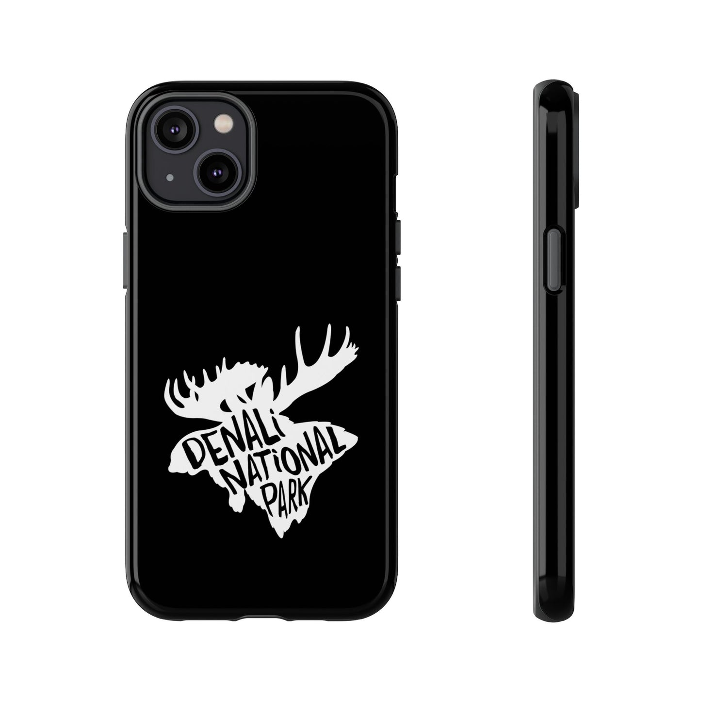 Denali National Park Phone Case - Moose Design