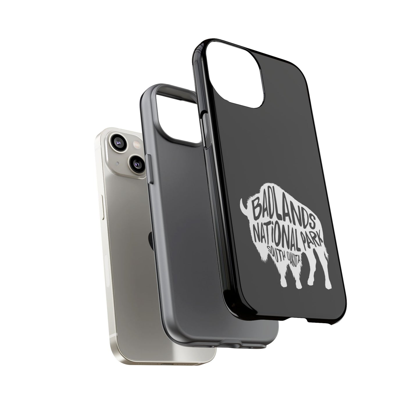 Badlands National Park Phone Case - Bison Design