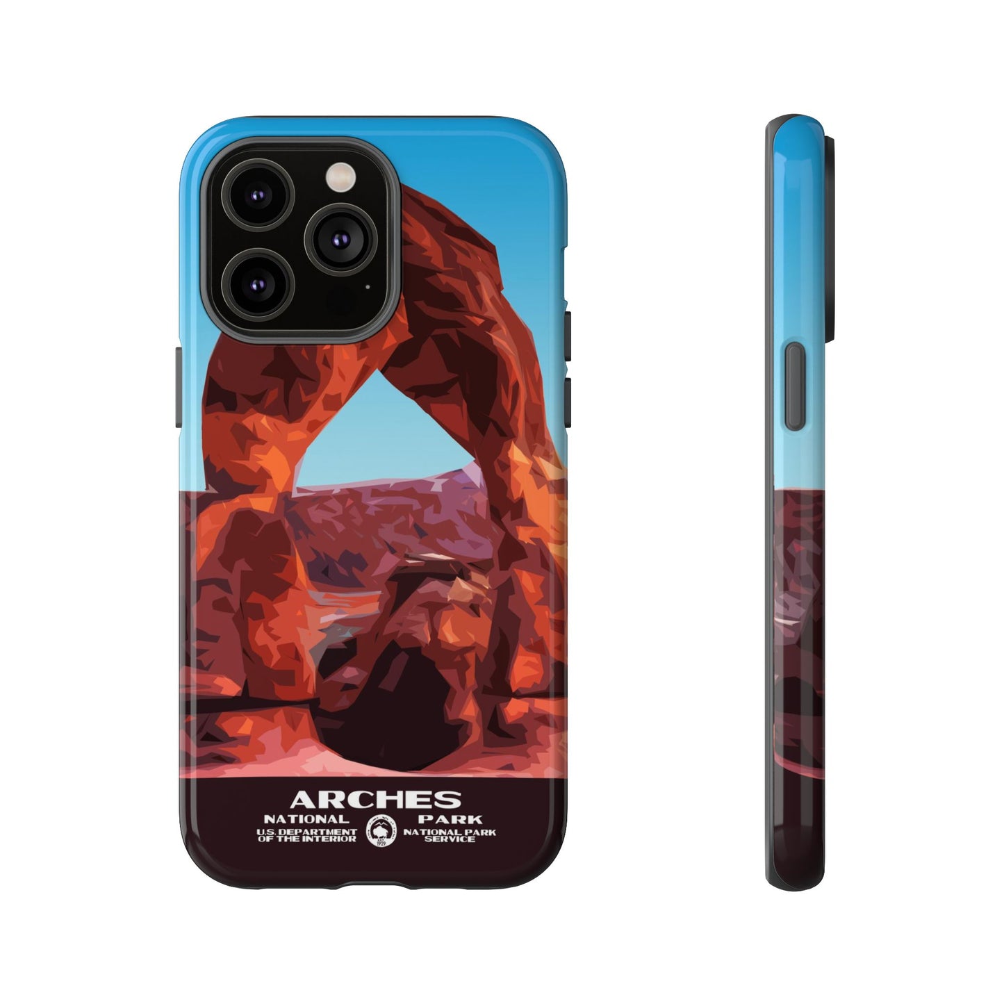 Arches National Park Phone Case - WPA Style