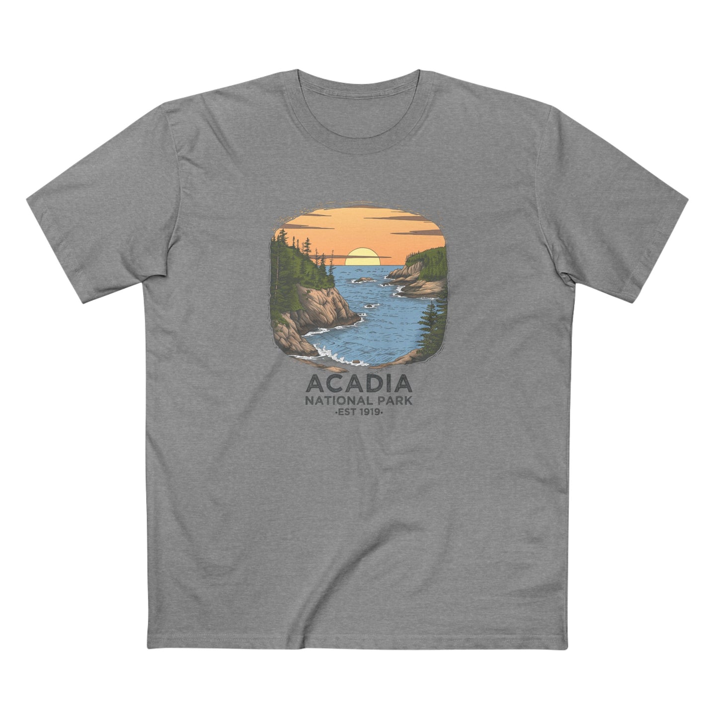 Acadia National Park T-Shirt - Vintage Design