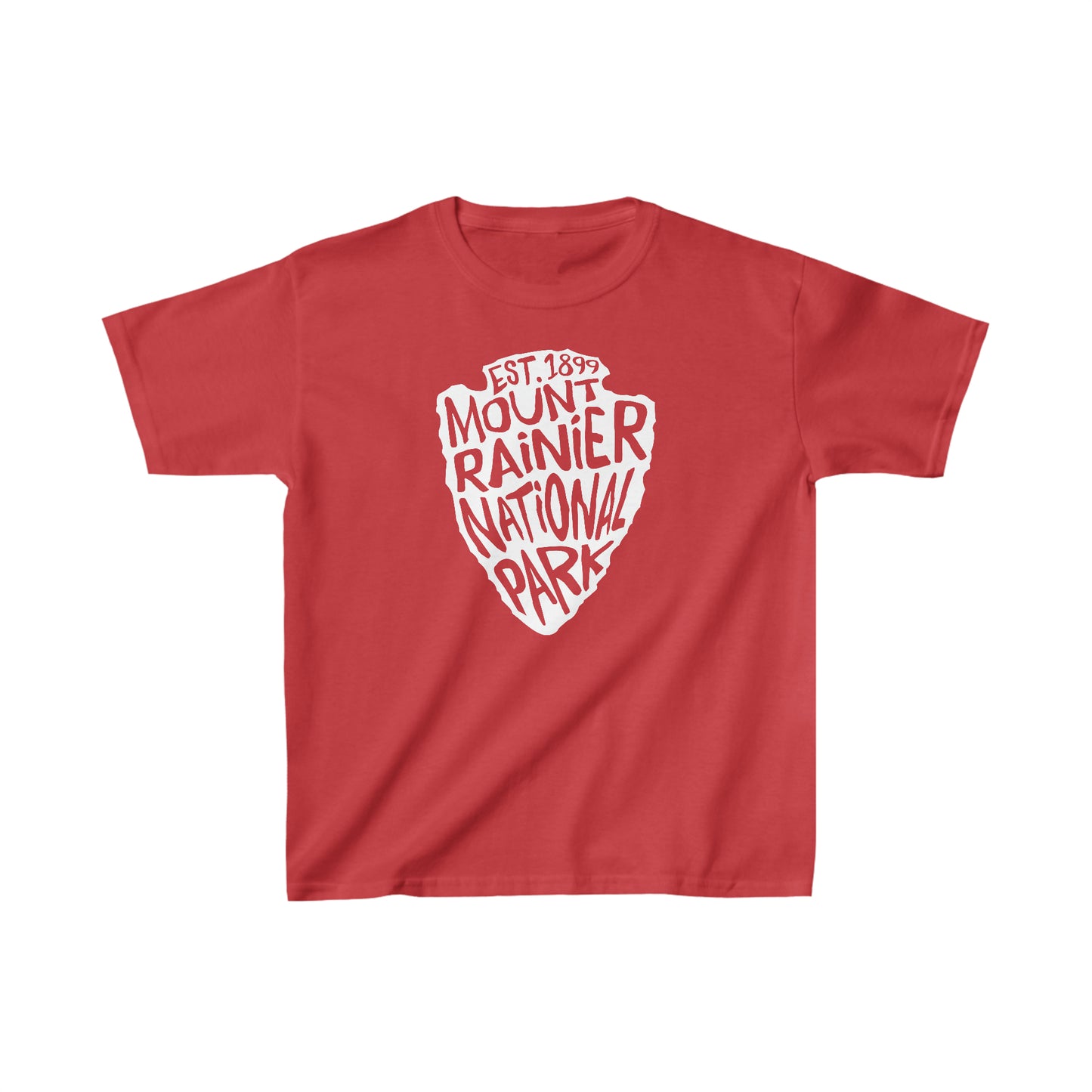 Mount Rainier National Park Child T-Shirt - Arrowhead Design