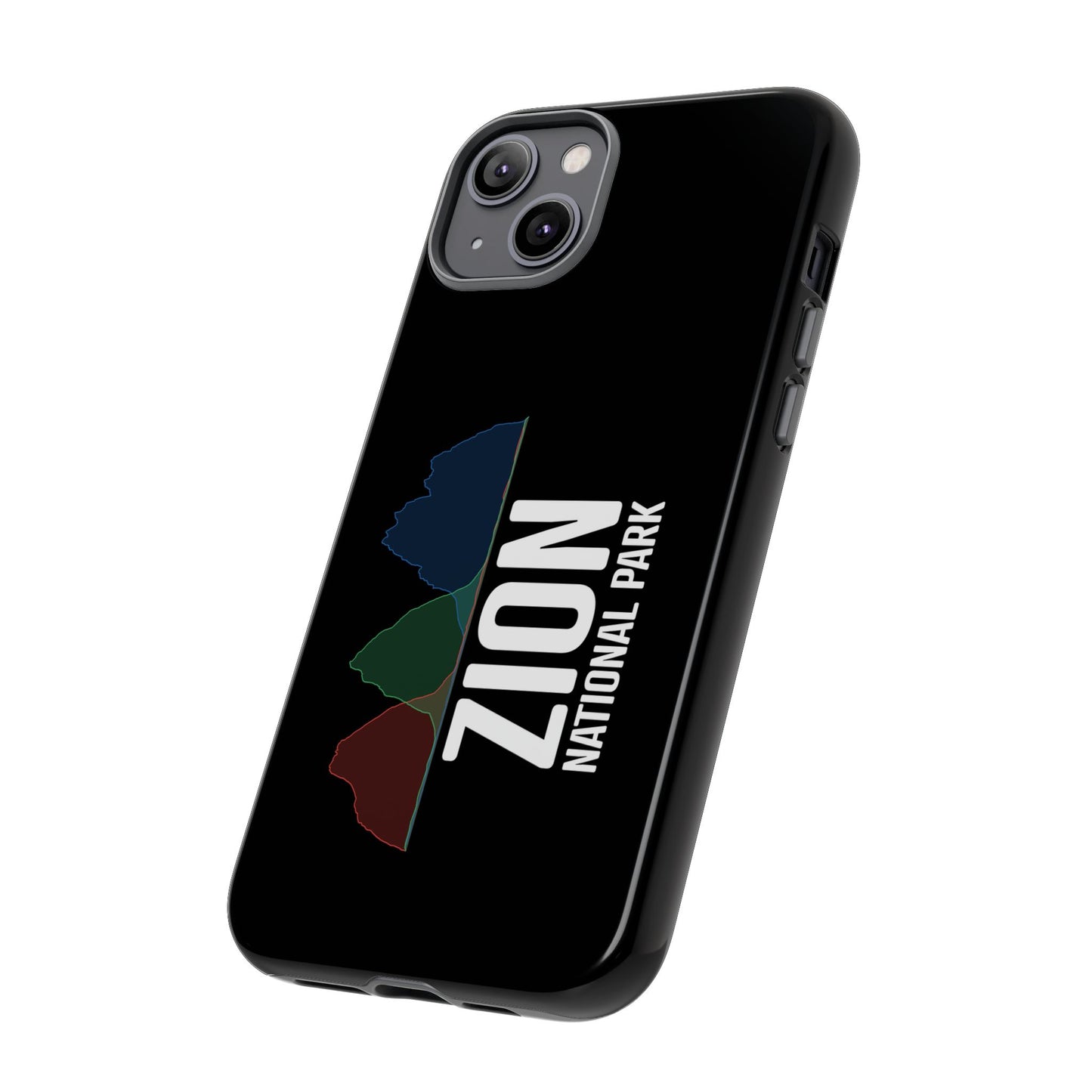 Zion National Park Phone Case - Histogram Design