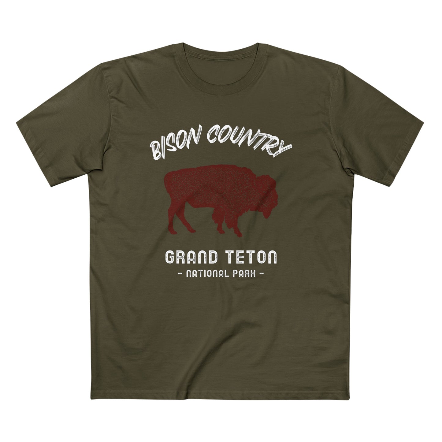 Grand Teton National Park T-Shirt - Bison Country