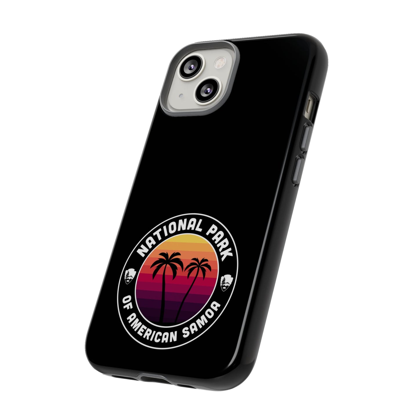 National Park of American Samoa Phone Case - Round Emblem Design