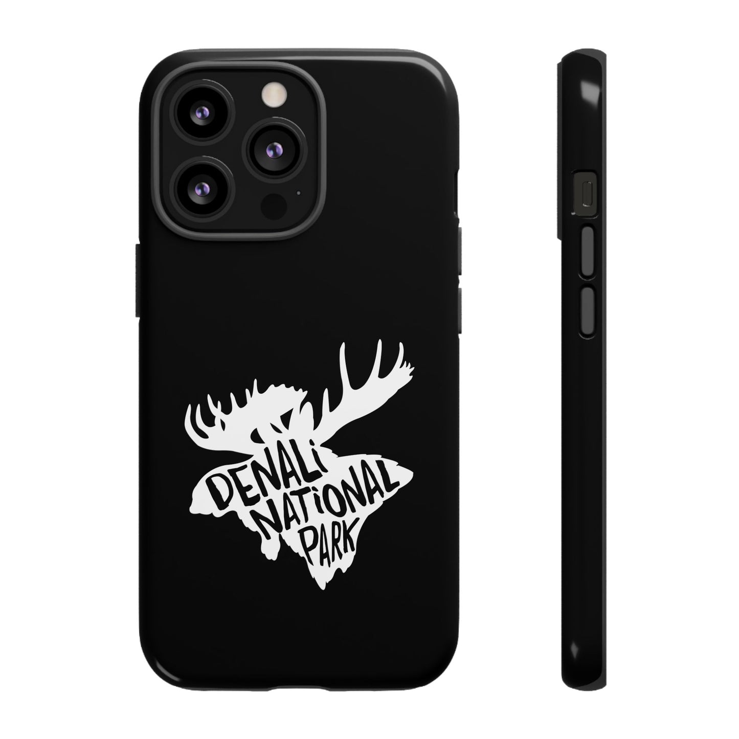 Denali National Park Phone Case - Moose Design