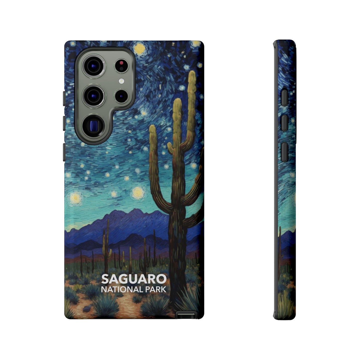 Saguaro National Park Phone Case - Starry Night