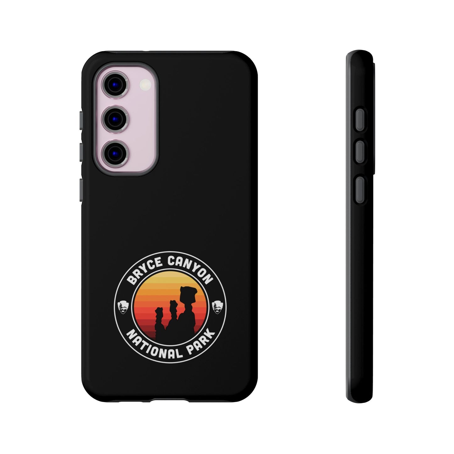 Bryce Canyon National Park Phone Case - Round Emblem Design