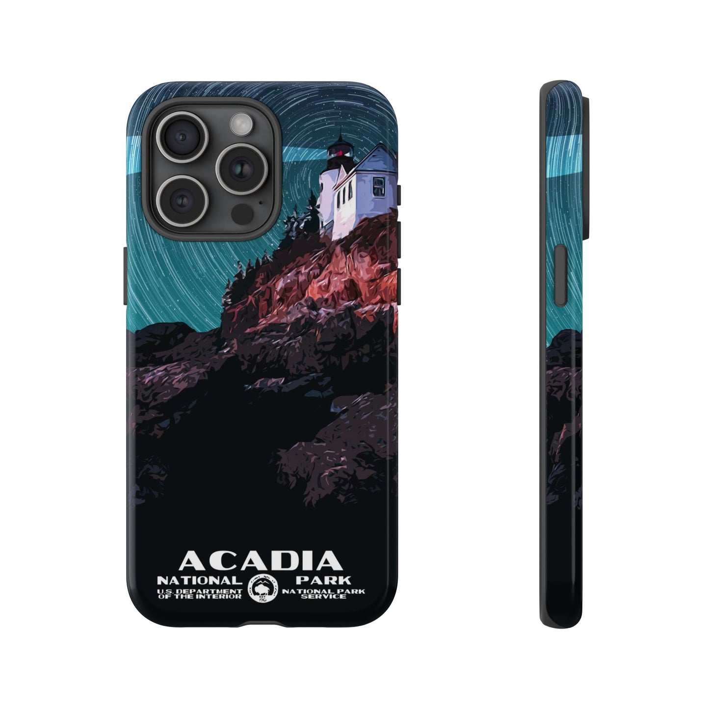 Acadia National Park Phone Case - WPA Style