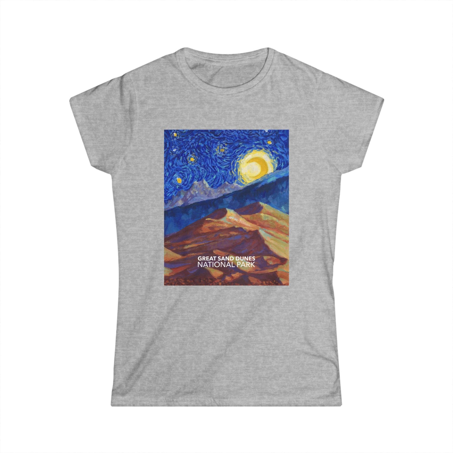 Great sand Dunes National Park T-Shirt - Women's Starry Night