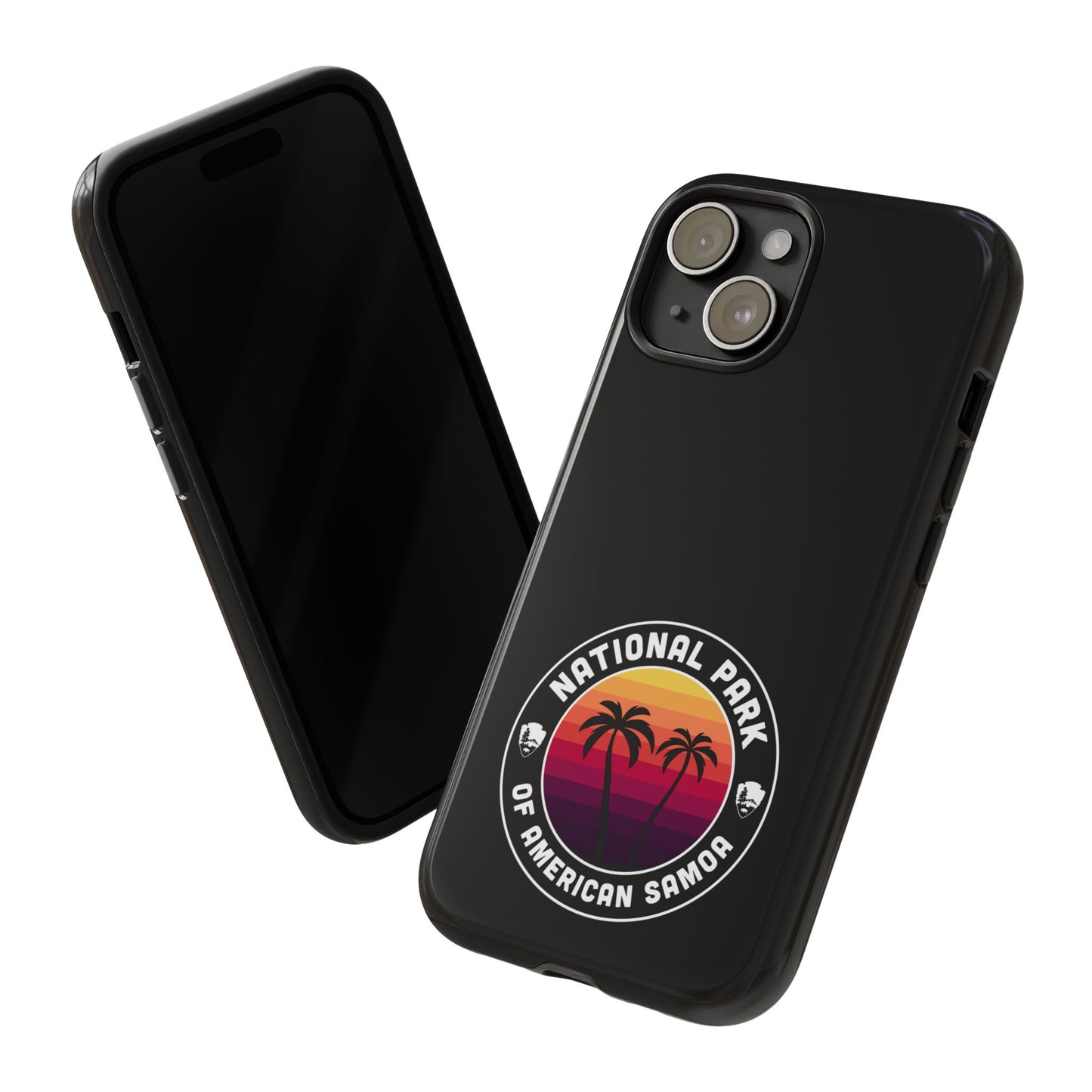 National Park of American Samoa Phone Case - Round Emblem Design