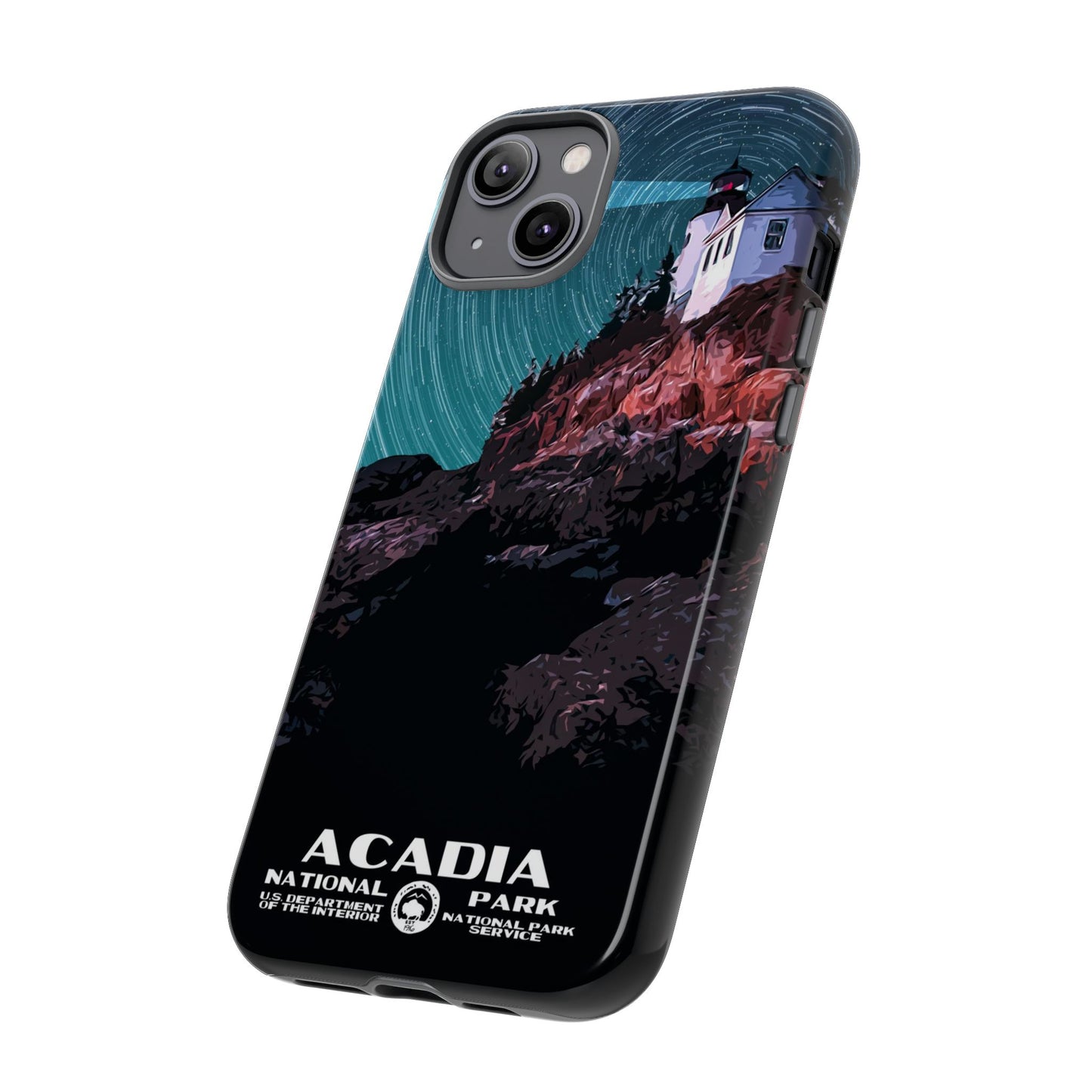 Acadia National Park Phone Case - WPA Style