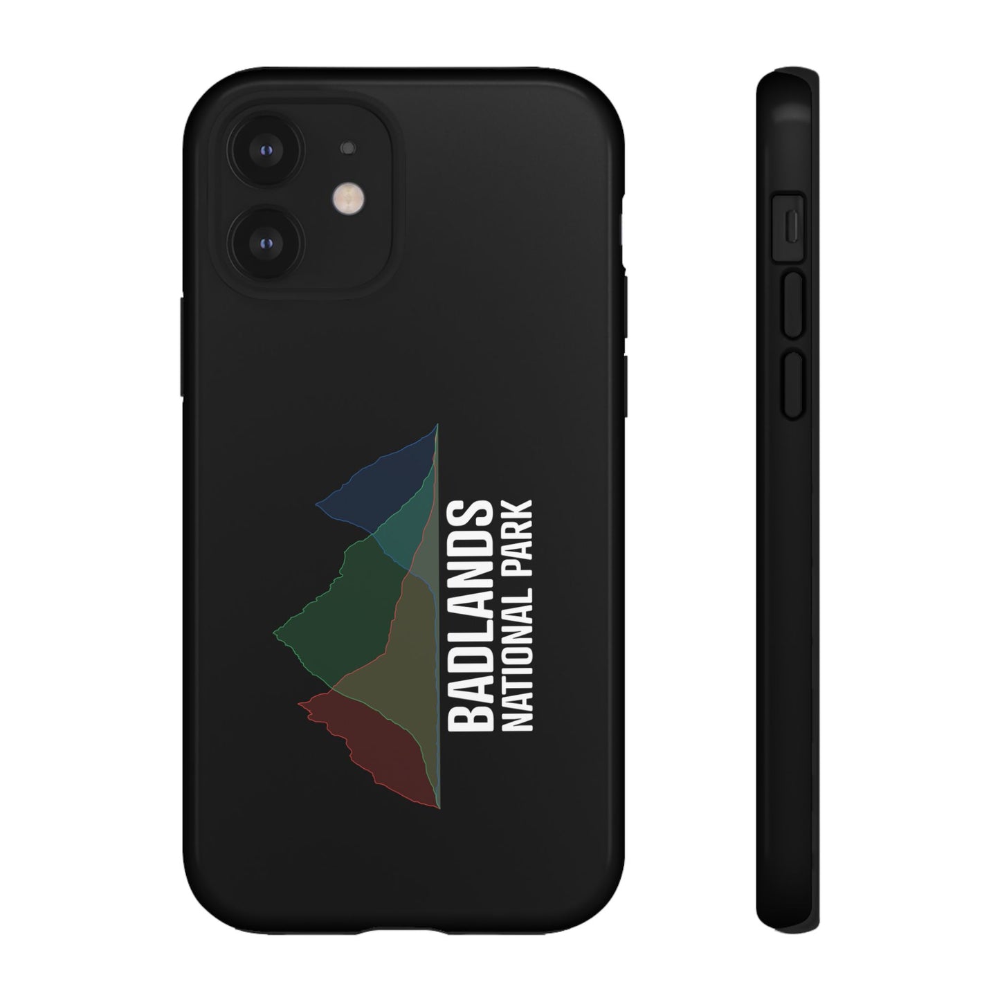 Badlands National Park Phone Case - Histogram Design