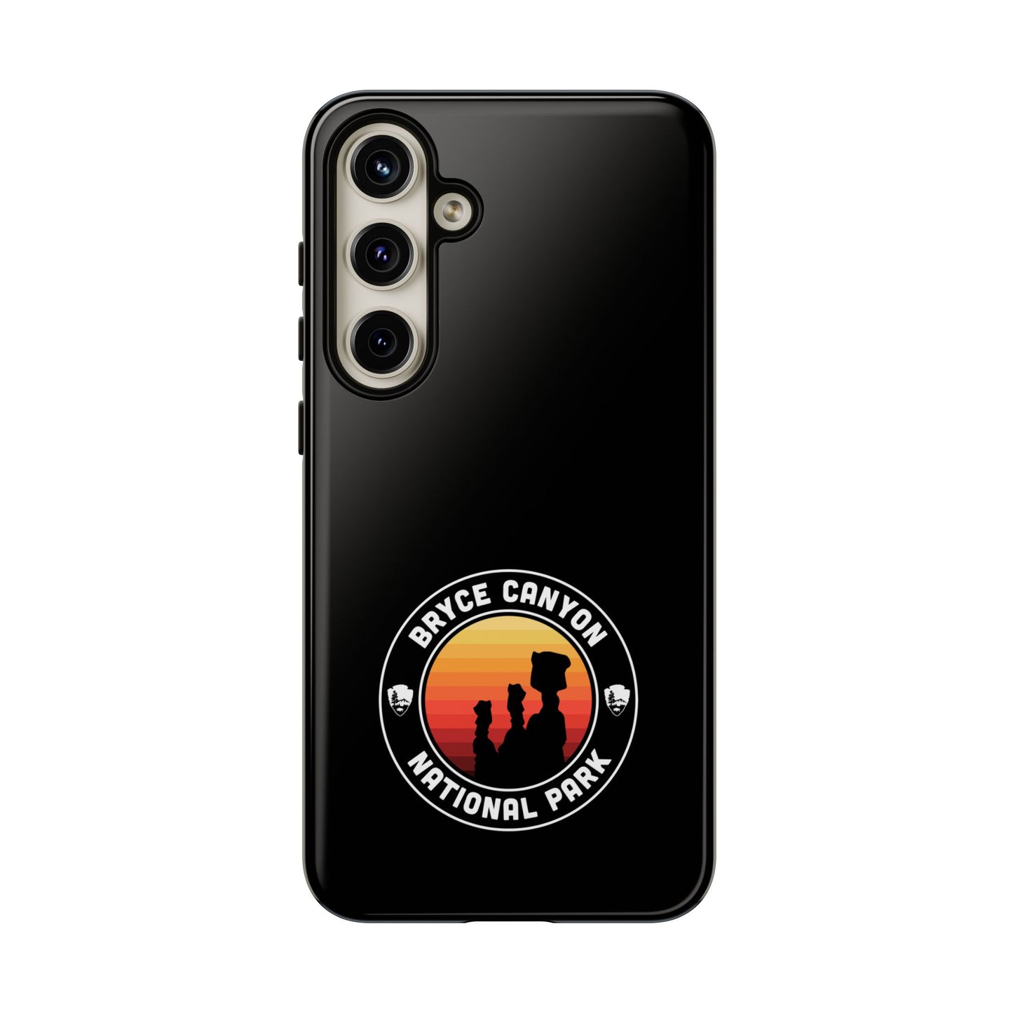 Bryce Canyon National Park Phone Case - Round Emblem Design