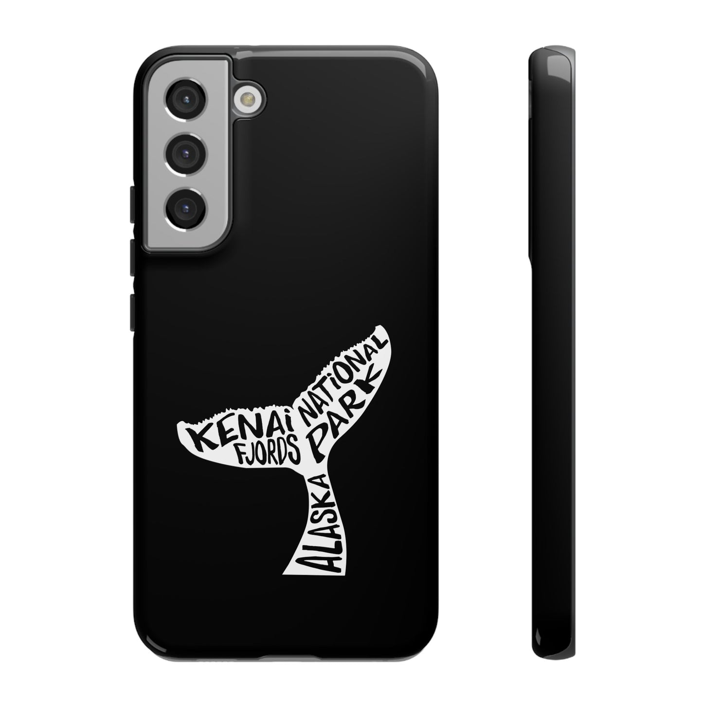 Kenai Fjords National Park Phone Case - Humpback Whale Tale Design