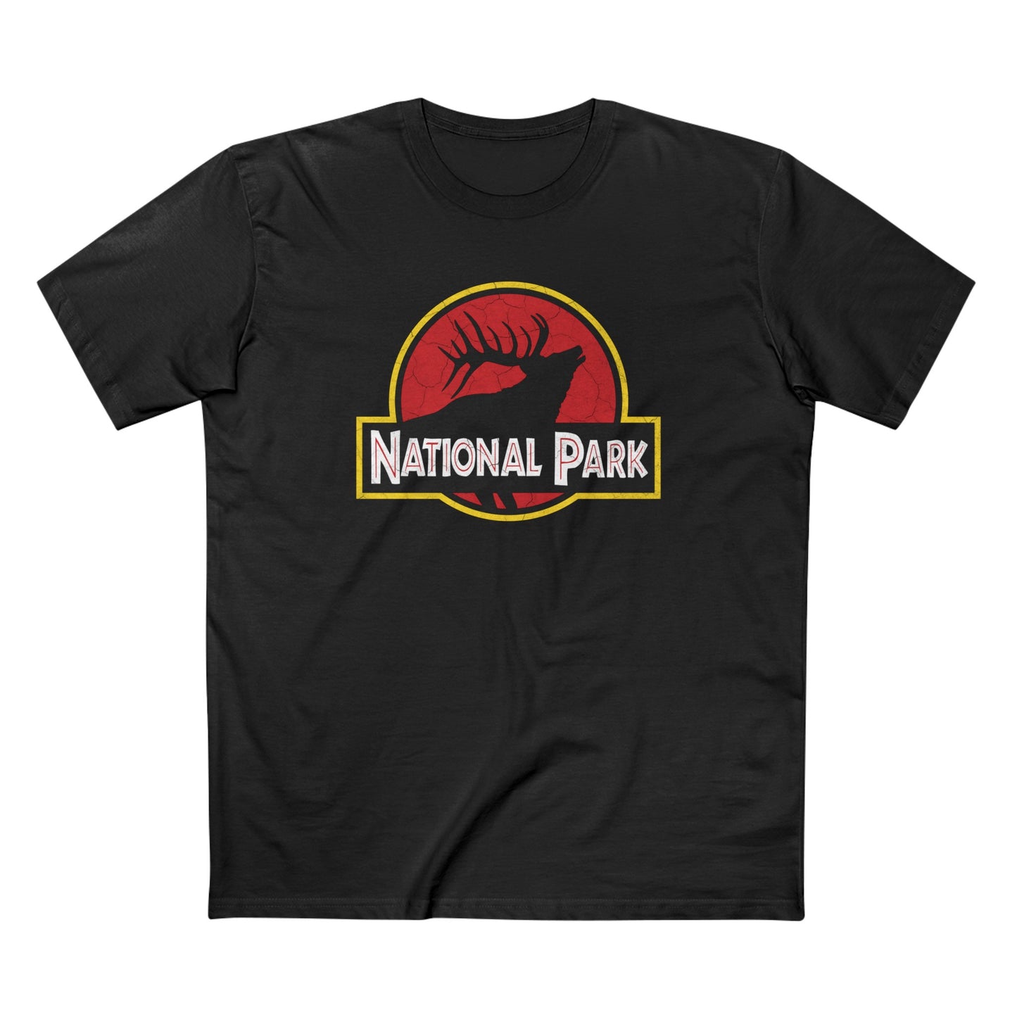 Elk National Park T-Shirt - Parody Logo