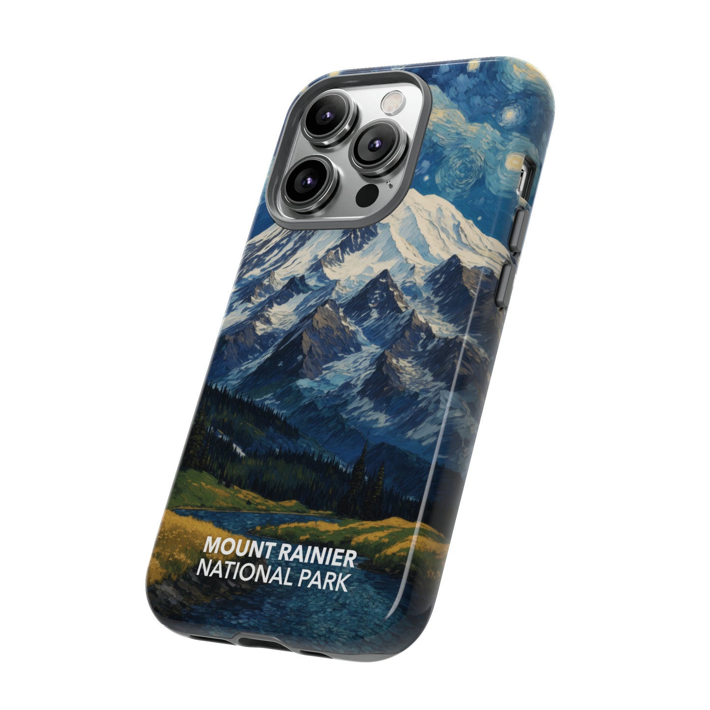 Mount Rainier National Park Phone Case - Starry Night