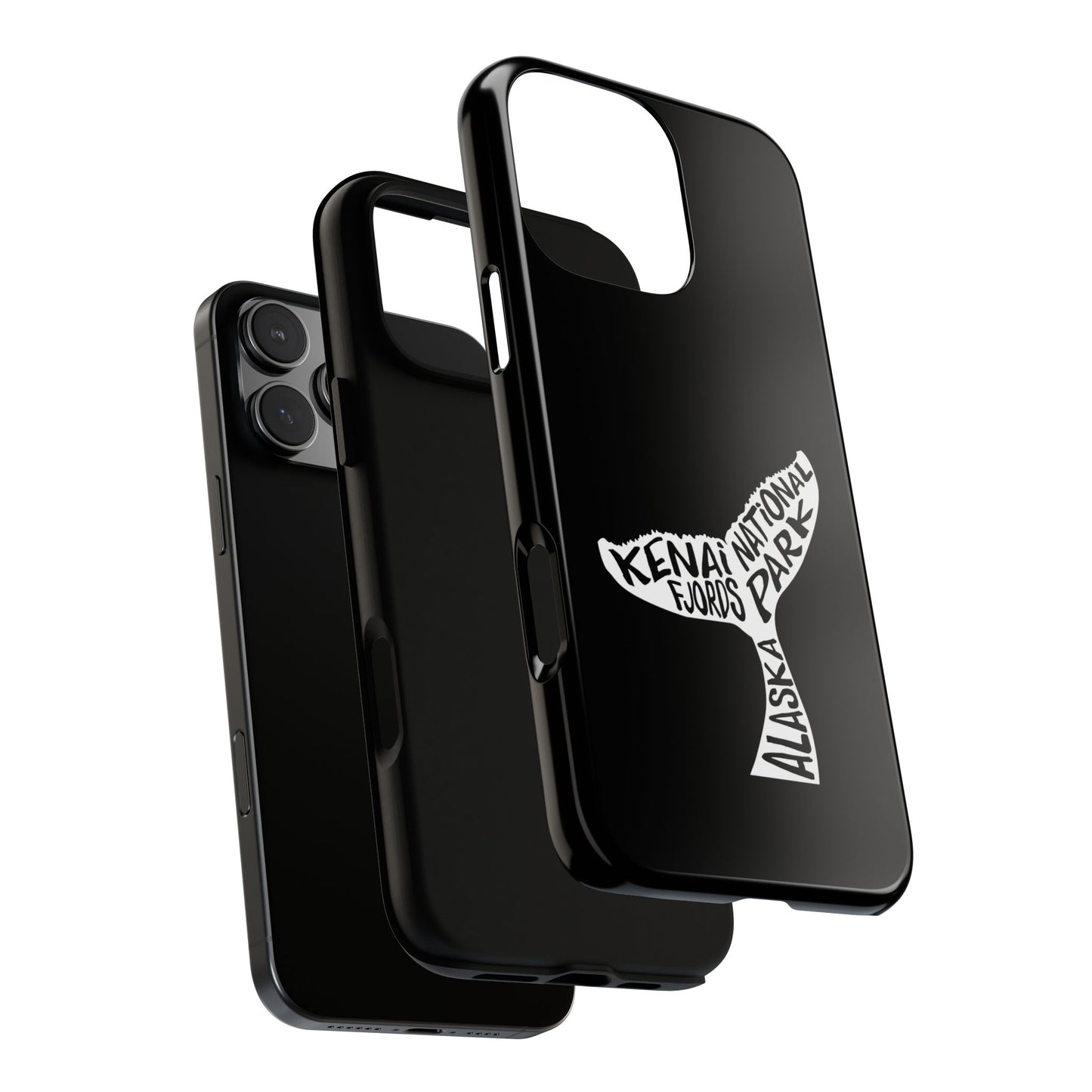 Kenai Fjords National Park Phone Case - Humpback Whale Tale Design